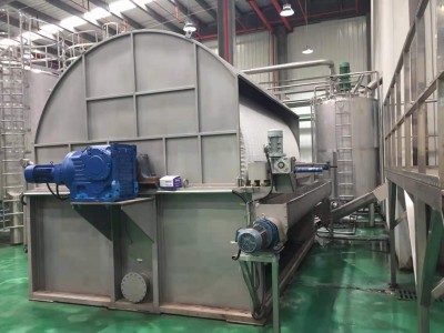 Aplicação do filtro de vácuo no açúcar amido