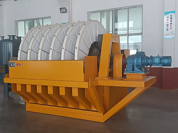 Filtro de disco de vácuo rotativo