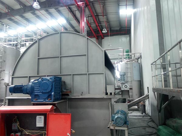 Filtro de tambor de vácuo rotativo